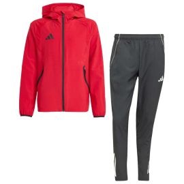adidas Tiro Travel Präsentationsanzug Set Kinder 2-teilig Windbreaker Präsentationshose