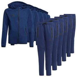 adidas Tiro Travel Sweatsanzug Satz Kinder 2-teilig Kapuzenjacke Sweathose