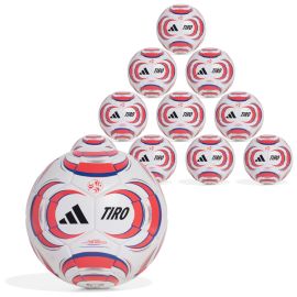 adidas Tiro 10er Jugend Ballpaket Fussball Grösse 5 350g