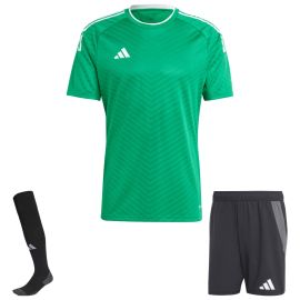 adidas Trikotsatz Campeon 23 Herren Damen 3-teilig Fussball Trikot Shorts Competition Match Sockenstutzen