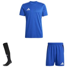 adidas Trikotsatz Campeon 25 Herren Damen 3-teilig Fußball Trikot Shorts Competition Match Sockenstutzen