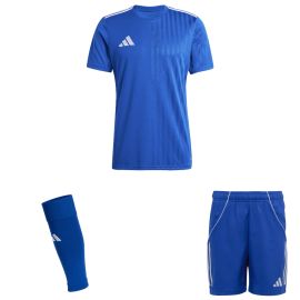adidas Trikotsatz Campeon 25 Herren Damen 3-teilig Fußball Trikot Shorts Sleeve Stutzen