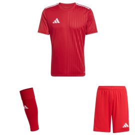 adidas Trikotsatz Campeon 25 Kinder 3-teilig Fußball Trikot Shorts Sleeve Stutzen