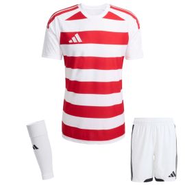 adidas Trikotsatz Hooped 26 Kinder 3-teilig Trikot Match Shorts Sleeve Stutzen