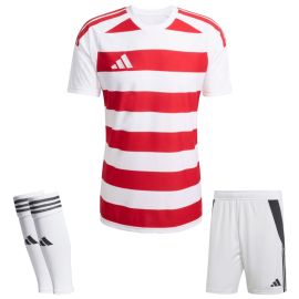 adidas Trikotsatz Hooped 26 Kinder 3-teilig Trikot Shorts Sleeve Stutzen