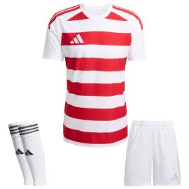 adidas Trikotsatz Hooped 26 Kinder 3-teilig Trikot Shorts Sleeve Stutzen