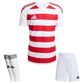 adidas Trikotsatz Hooped 26 Kinder 3-teilig Trikot Shorts Sleeve Stutzen