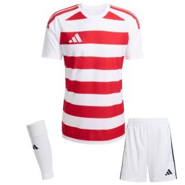 adidas Trikotsatz Hooped 26 Kinder 3-teilig Trikot Shorts Sleeve Stutzen