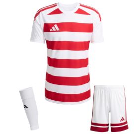 adidas Trikotsatz Hooped 26 Kinder 3-teilig Trikot Shorts Sleeve Stutzen