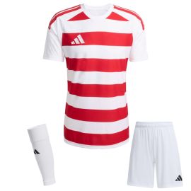 adidas Trikotsatz Hooped 26 Kinder 3-teilig Trikot Shorts Sleeve Stutzen