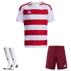 adidas Trikotsatz Hooped 26 Herren Damen 3-teilig Trikot Shorts Sockenstutzen