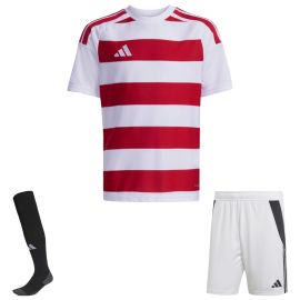 adidas Trikotsatz Hooped 26 Herren Damen 3-teilig Trikot Shorts Sockenstutzen