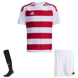 adidas Trikotsatz Hooped 26 Herren Damen 3-teilig Trikot Shorts Sockenstutzen