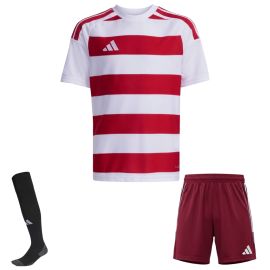 adidas Trikotsatz Hooped 26 Herren Damen 3-teilig Trikot Shorts Sockenstutzen