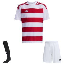 adidas Trikotsatz Hooped 26 Herren Damen 3-teilig Trikot Shorts Sockenstutzen