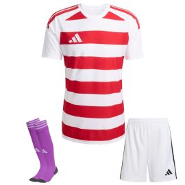 adidas Trikotsatz Hooped 26 Kinder 3-teilig Trikot Shorts Torwart Sockenstutzen