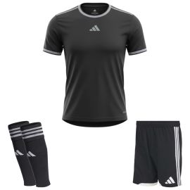 adidas Trikotsatz miSHADOW Herren Damen 3-teilig Trikot Match Shorts Sleeve Stutzen