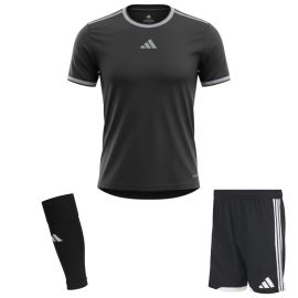 adidas Trikotsatz miSHADOW Herren Damen 3-teilig Trikot Match Shorts Sleeve Stutzen