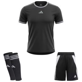 adidas Trikotsatz miSHADOW Herren Damen 3-teilig Trikot Shorts Sleeve Stutzen