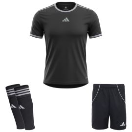 adidas Trikotsatz miSHADOW Herren Damen 3-teilig Trikot Shorts Sleeve Stutzen