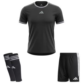 adidas Trikotsatz miSHADOW Herren Damen 3-teilig Trikot Shorts Sleeve Stutzen