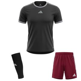 adidas Trikotsatz miSHADOW Herren Damen 3-teilig Trikot Shorts Sleeve Stutzen