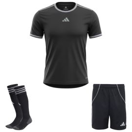 adidas Trikotsatz miSHADOW Herren Damen 3-teilig Trikot Shorts Sockenstutzen