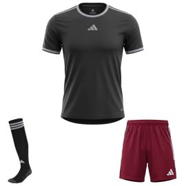 adidas Trikotsatz miSHADOW Herren Damen 3-teilig Trikot Shorts Sockenstutzen