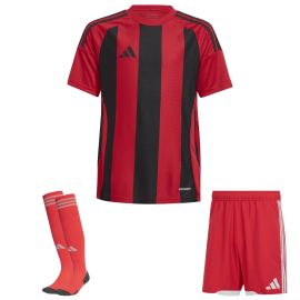 adidas Trikotsatz Striped 24 Herren Damen 3-teilig Trikot Match Shorts Torwart Sockenstutzen