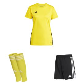 adidas Trikotsatz Tabela 23 Damen 3-teilig Fussball Trikot Match Shorts Sleeve Stutzen