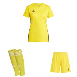 adidas Trikotsatz Tabela 23 Damen 3-teilig Fussball Trikot Shorts Sleeve Stutzen