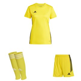 adidas Trikotsatz Tabela 23 Damen 3-teilig Fussball Trikot Shorts Sleeve Stutzen