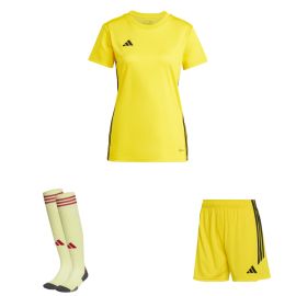adidas Trikotsatz Tabela 23 Damen 3-teilig Fussball Trikot Shorts Torwart Sockenstutzen