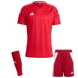 adidas Trikotsatz Tiro 23 Competition Match Herren Damen 3-teilig Fussball Trikot Shorts Sleeve Stutzen