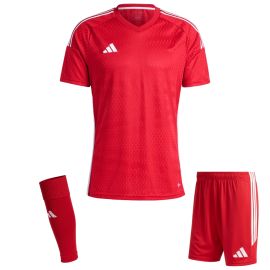 adidas Trikotsatz Tiro 23 Competition Match Herren Damen 3-teilig Fussball Trikot Shorts Sleeve Stutzen