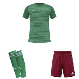 adidas Trikotsatz Waves LR Herren Damen 3-teilig Trikot miTeam Shorts Sleeve Stutzen