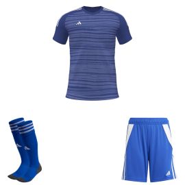 adidas Trikotsatz Waves LR Herren Damen 3-teilig Trikot miTeam Shorts Sockenstutzen