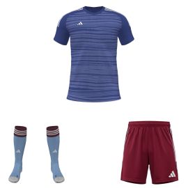 adidas Trikotsatz Waves LR Herren Damen 3-teilig Trikot miTeam Shorts Sockenstutzen
