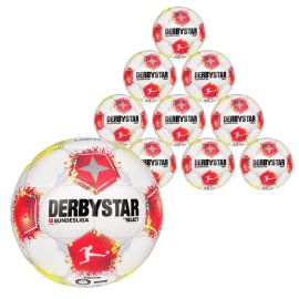 Derbystar 10er Jugend Ballpaket Bundesliga Club Light v25 Fussball Grösse 5 350g