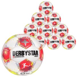 Derbystar 10er Jugend Ballpaket Bundesliga Club S Light v25 Fussball Grösse 3 290g
