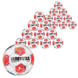 Derbystar 20er Ballpaket Bundesliga Brillant Replica Light v25 Fussball Grösse 5 350g