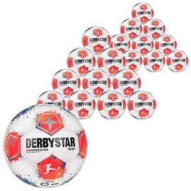Derbystar 20er Jugend Ballpaket Bundesliga Brillant Replica Light v25 Fussball Grösse 4 350g