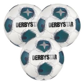Derbystar 3er Spielball Ballpaket Apus APS v26 Fussball Spielball Grösse 5