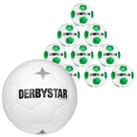 Derbystar Spielball + 10er Ballpaket Apus TT v26 Fussball Grösse 5 Fussball Grösse 5
