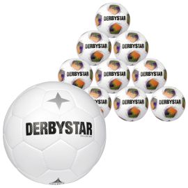 Derbystar Spielball + 10er Ballpaket Atmos TT DB v25 Fussball Grösse 5 Fussball Grösse 5