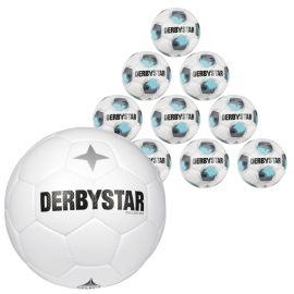 Derbystar Spielball + 10er Ballpaket Club TT v26 Fussball Grösse 5 Fussball Grösse 5