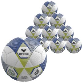 Erima 10er Ballpaket Hybrid Training 2.0 Fussball Grösse 5 440g