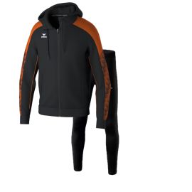 Erima Evo Star Trainingsanzug Set Herren Damen 2-teilig Kapuzen Trainingsjacke Winterlauftights
