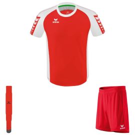 Erima Six Wings Trikotsatz Herren Damen 3-teilig Fussball Trikot Short mit Innenslip Sockenstutzen