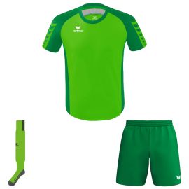 Erima Six Wings Trikotsatz Kinder 3-teilig Fussball Trikot Shorts Sockenstutzen